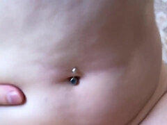 Amateur, Gros seins, Blonde, Éjaculation interne, Doigter, Esclave