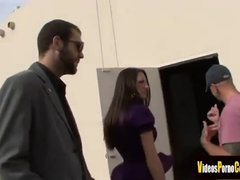 Tetas grandes, Mamada, Morena, Cornudo, Sexo duro, Marido, Maduro, Afeitado