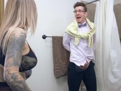 Anaal, Grote mammen, Blond, Hardcore, Hd, Douche, Zusters, Tatoeage