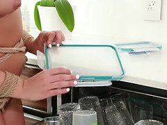 Zoey Monroe Gangbanged in Rope Bondage