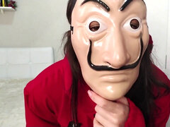 jack off instructions - very hard - La casa de papel
