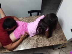 素人, アナル, チン, ハードコア, 自家製, ラティーナ, 小柄, 靴下