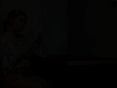 18, ブロンド, Hd, オナニー, 一人, ティーン