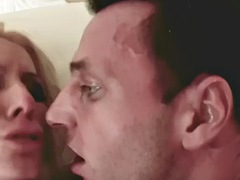 素人, デカパイ, フェラチオ, ブーツ, 巨乳な, ヒール, なめる, 淫乱熟女