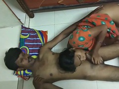 Home owner fucks his desi maid and films her