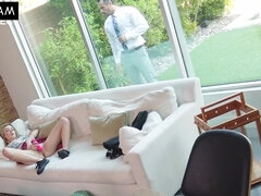 Hot Stepdaughter Is Hungry For Stepdads Fat Cock - Charma Kelley