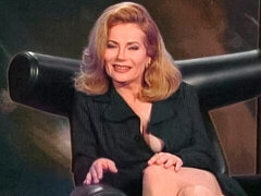 Erstaunlich, Grosse titten, Blondine, Klaffend, Handjob, Milf, Vintage, Nass