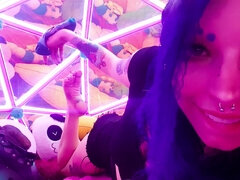 Filthy Festival Foot Worship- Goth Boots And Sweaty Stinky Socks