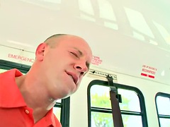 Amateur, Anal, Verga grande, Negro, Mamada, Autobús, Ébano, Gay