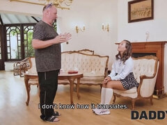 Tromperie, Tchèque, Papa, Petite amie, Hd, Chatte, Rasée, Adolescente