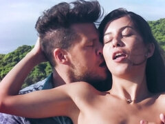 69 negenenzestig, Slaapkamer, Hondjeshouding, Sperma in gezicht, Naakt, Zempak, Tiener, Tieten likken