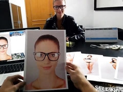 Mamada, Estilo perrito, Gafas, Pov, Afeitado, Falda, Estudiante, Adolescente