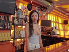 デカチン, デカパイ, 巨乳な, ハードコア, 自然山雀, 公共, 現実, オッパイの