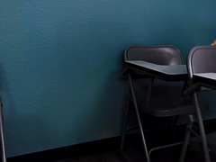 Anal, Fetiche, Músculo, Montar, Estudiante, Tatuaje, Maestra, Uniforme