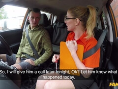 Leie, Blasen, Auto, Prüfung, Handjob, Lecken, Im freien, Muschi