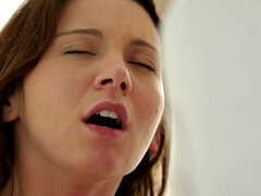 Superb Belgian brunette Julie Skyhigh gets rammed by her lover