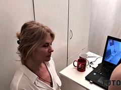 ブロンド, エロ熟女, ハードコア, 熟年, 淫乱熟女, 教師