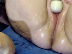 Amateur, Incroyable, Belle grosse femme bgf, Pénétrer avec le poing, Gicler, Épouse