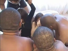 Минет, Сумасшедшие, Группа, Межрасовый секс, Японки, Развязные