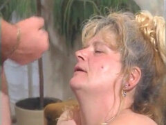 Anaal, Kont, Grote kont, Rondborstig, Dik, Duits, Omie, Natuurlijke tieten