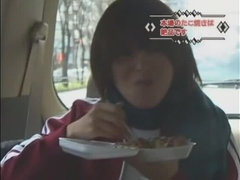 素人, アジア人, フェラチオ, 車, カップル, 手コキする, 日本人, ティーン