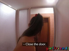 素人, 浴室, 指いじり, Hd, なめる, オナニー, 天然, オマンコ