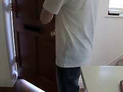 ぽっちゃり, デカ尻, フェラチオ, イギリス人, イマラチオ, のぞき穴, お婆さん, 自然山雀
