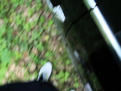 Amateur, Mamada, Corridas, Pajear, Masturbación, Al aire libre, Pelirrojo