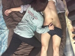 超カワイイ, アジア人, フェラチオ, 指いじり, 彼女, 自家製, 日本人, オッパイの