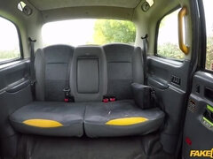 Grote mammen, Auto, Diep in de keel, Vies, Europees, Hd, Gezichtspunt, Roodharige vrouw