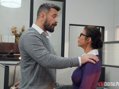 Lascivious Alexis Fawx breathtaking office sex video