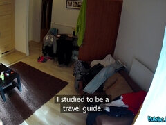 Tschechisch, Schmutzig, Europäisch, Küche, Hausmädchen, Geld, Pov, Realität