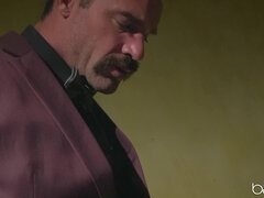 Tussi, Blasen, Fesselspiele, Vollbusig, Fetisch, Hardcore, Tätowierung, Titten