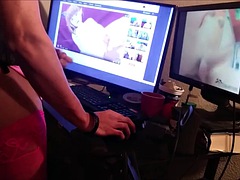 Enthousiasteling, Grote lul, Travestiet, Homo, Masturbatie, Shemale