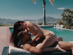 Negro, Mamada, Morena, Corridas, Sexo duro, Interracial, Al aire libre, Coño