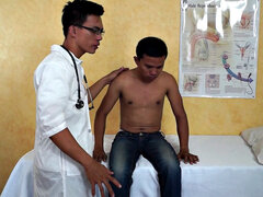 Anal, Asiático, Médico, Penetracion con dedos, Gay, Inserción, Coño, Uniforme