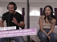 Vanessa Sky gets a real hot date with a muscular stud and a real orgasm