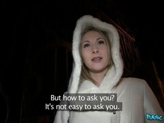 Любители, Блондинки, Минет, Член, На природе, От первого лица, На публике