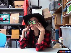 Coulisses, Attrapée, Mignonne, Hard, Hd, Police, Punition, Adolescente