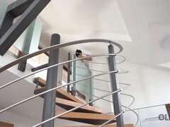 18, 美人, 茶髪の, チェコ, 顔面騎乗, Hd, 剃毛, ガリガリ