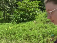 Amateur, Morena, Comida, Novia, Al aire libre, Pov, Coño, Tetas