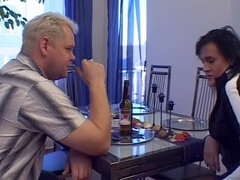 アナル, 口内発射, ヨーロピアン, 顔射, ドイツ人, 淫乱熟女, 穴開きパンティ, 妻