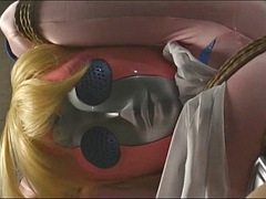 Asiatisch, Tussi, Fesselspiele, Fetisch, Japanische massage