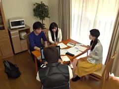 Finger Under the Table while studying
