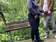 Stepson-in-law Loves Cumming On The Fat Sexy Ass Of His Horny Mother-in-law In Jeans