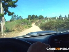 Hot Latina Kathy Solis Has a Passionate Romp with Pedro Nel in the Urban Jungle