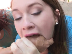 Anal, Chica, Pareja, Sexo duro, Estrella porno, Pelirrojo, Chorro, Trio