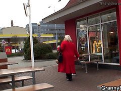 Young dude and huge titted granny games