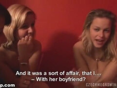 Amateur, Tetona, Checa, Polla, Estilo perrito, Grupo, Adolescente, Tetas