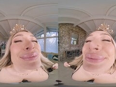 Your letterman jacket is the secret key to drilling the wild Natalia Starr in VR